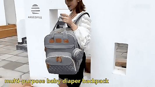Multifunction Travel Diaper Backpack