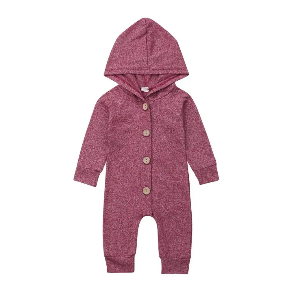 Cozy Toddler Hoodie Romper