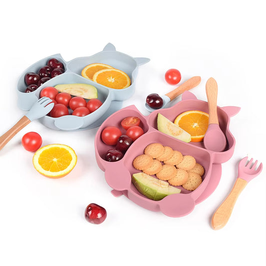 Baby Silicone Feeding Set