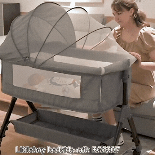 ComfyNest 3-in-1 Portable Baby Cradle Bed