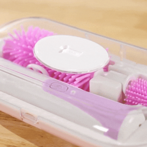 Electric Baby Bottle Brush & UV Sterilizer Set