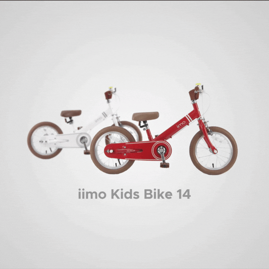 2-in-1 Balance Bike 14" (Balance Bike to Pedal Bike)