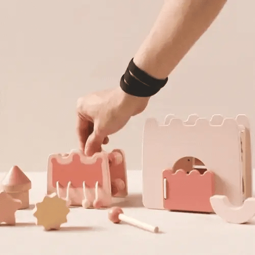 Montessori Dream Castle Blocks – (Pink Edition)