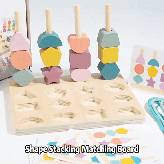 Shape Stacking Matching Board